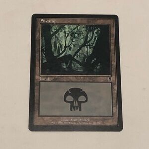 Magic the Gathering Swamp Land Card 8